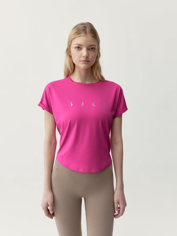 T-shirt Azami - Fuchsia - Dame