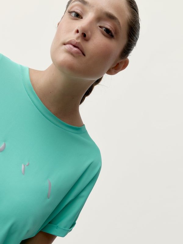 T-Shirt Azami - Miami Grøn - Dame