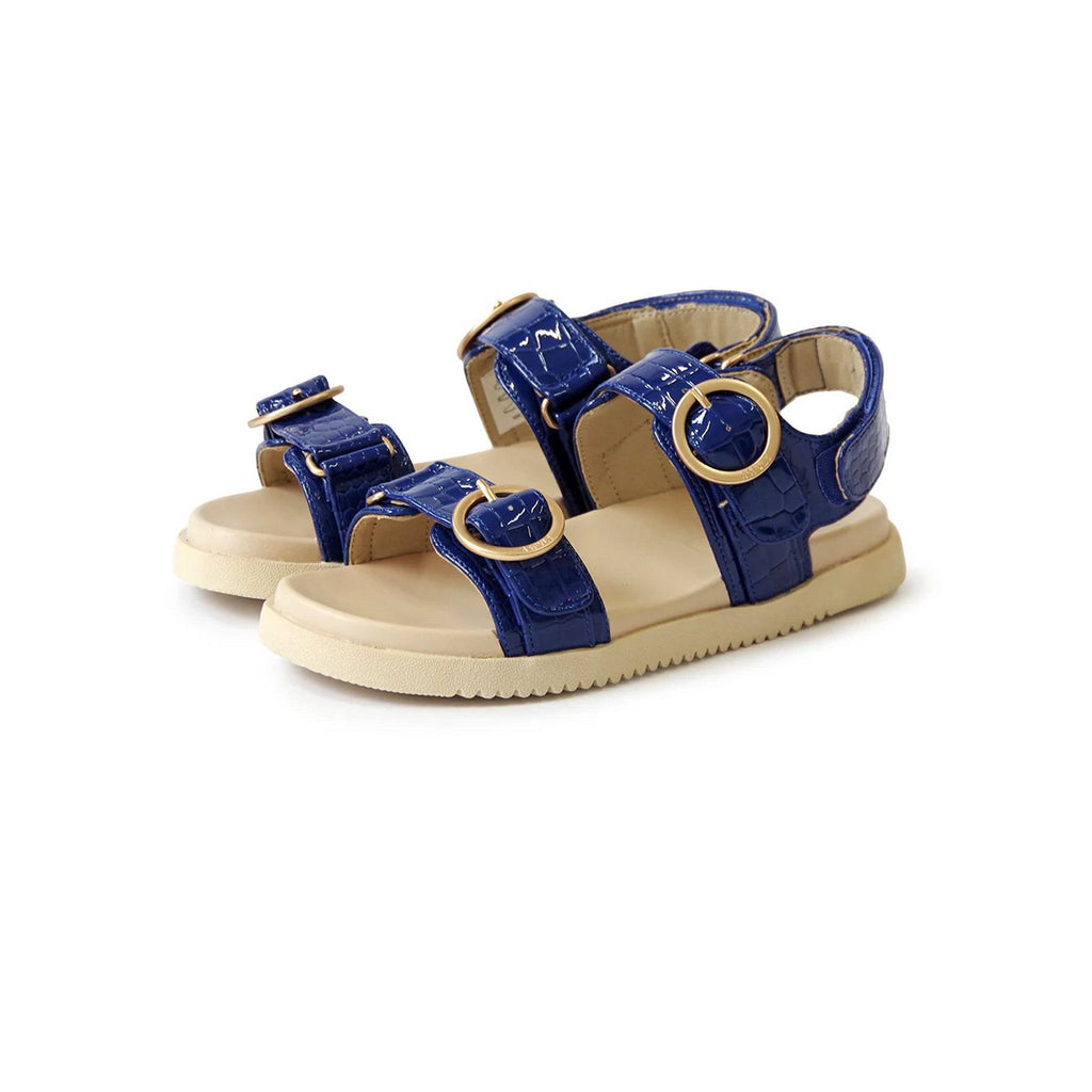Sandales Azura - Navy/Croc