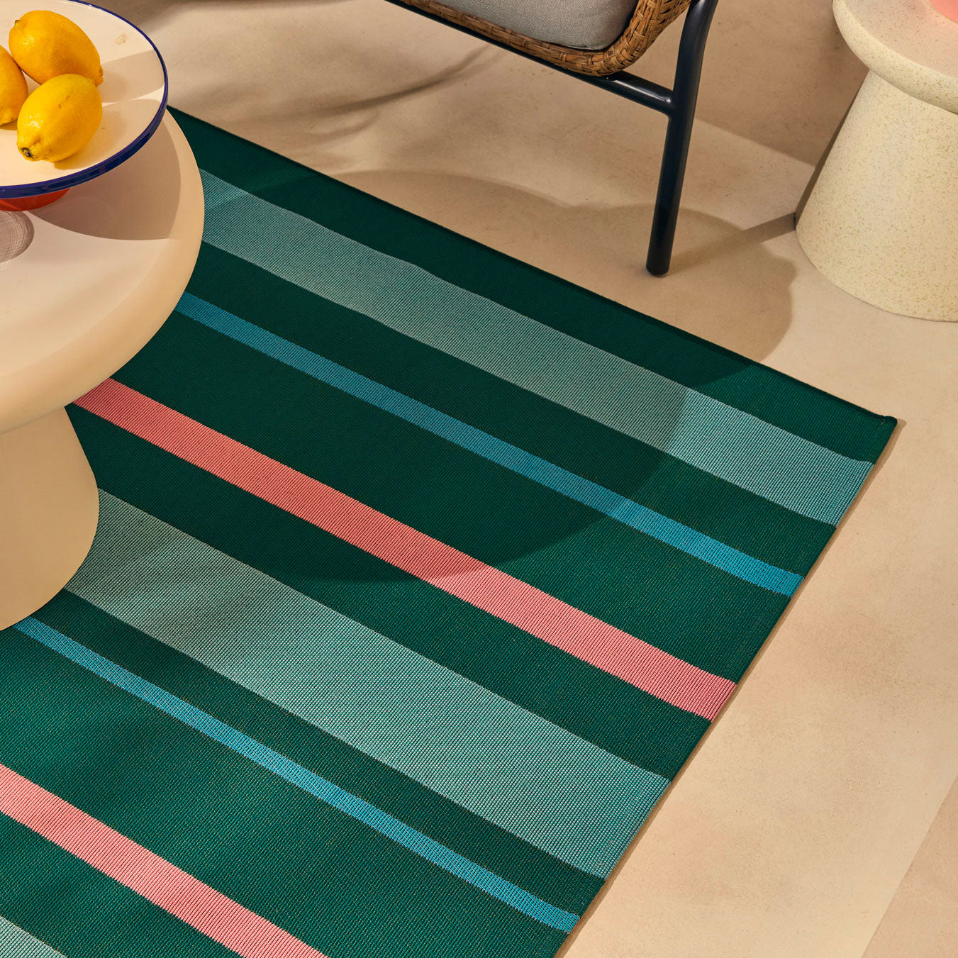 Azur - Outdoor Rug - Polypropylene/Polyester - Green