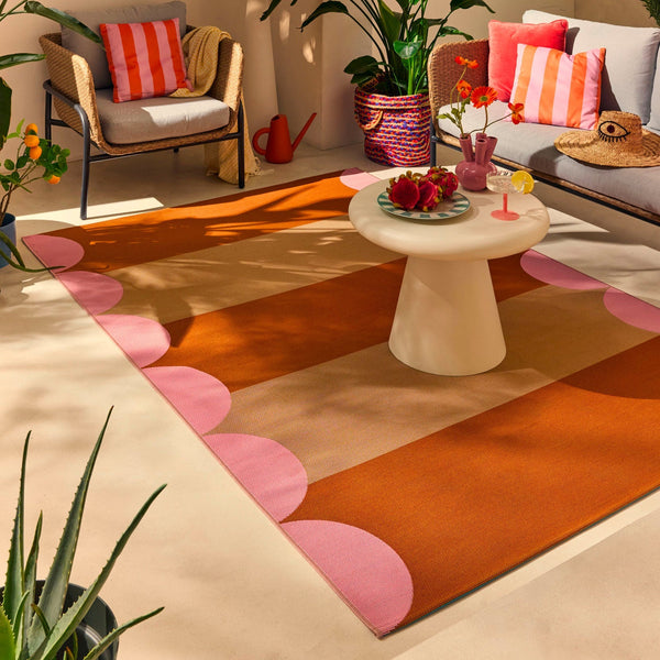 Azur - Outdoor Rug - Polypropylene/Polyester - Beige