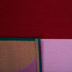 Azur - Alfombra de exterior - Polipropileno/Poliéster - Rojo