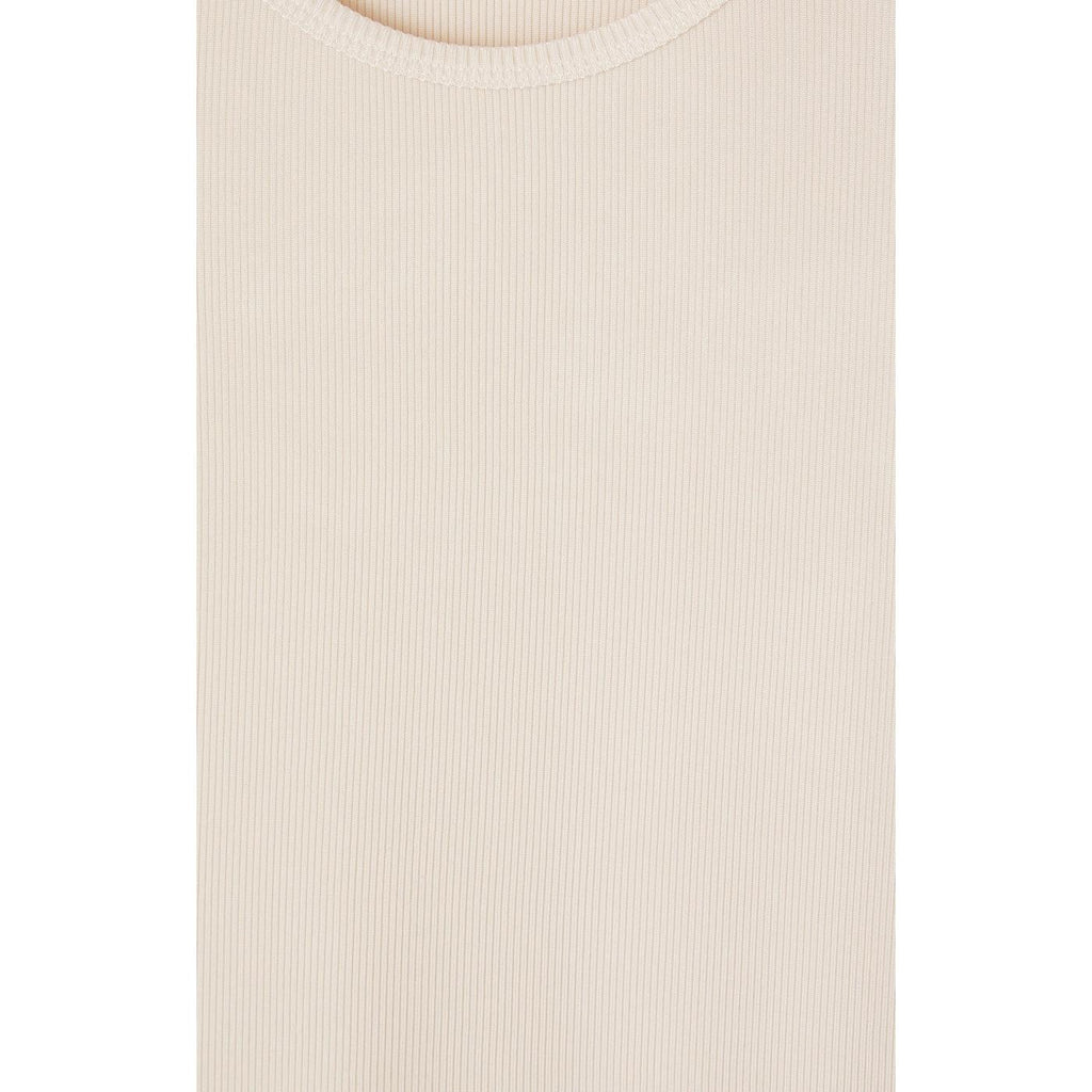 T-Shirt Col Bateau - Creme - Femme