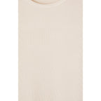 T-Shirt Col Bateau - Creme - Femme
