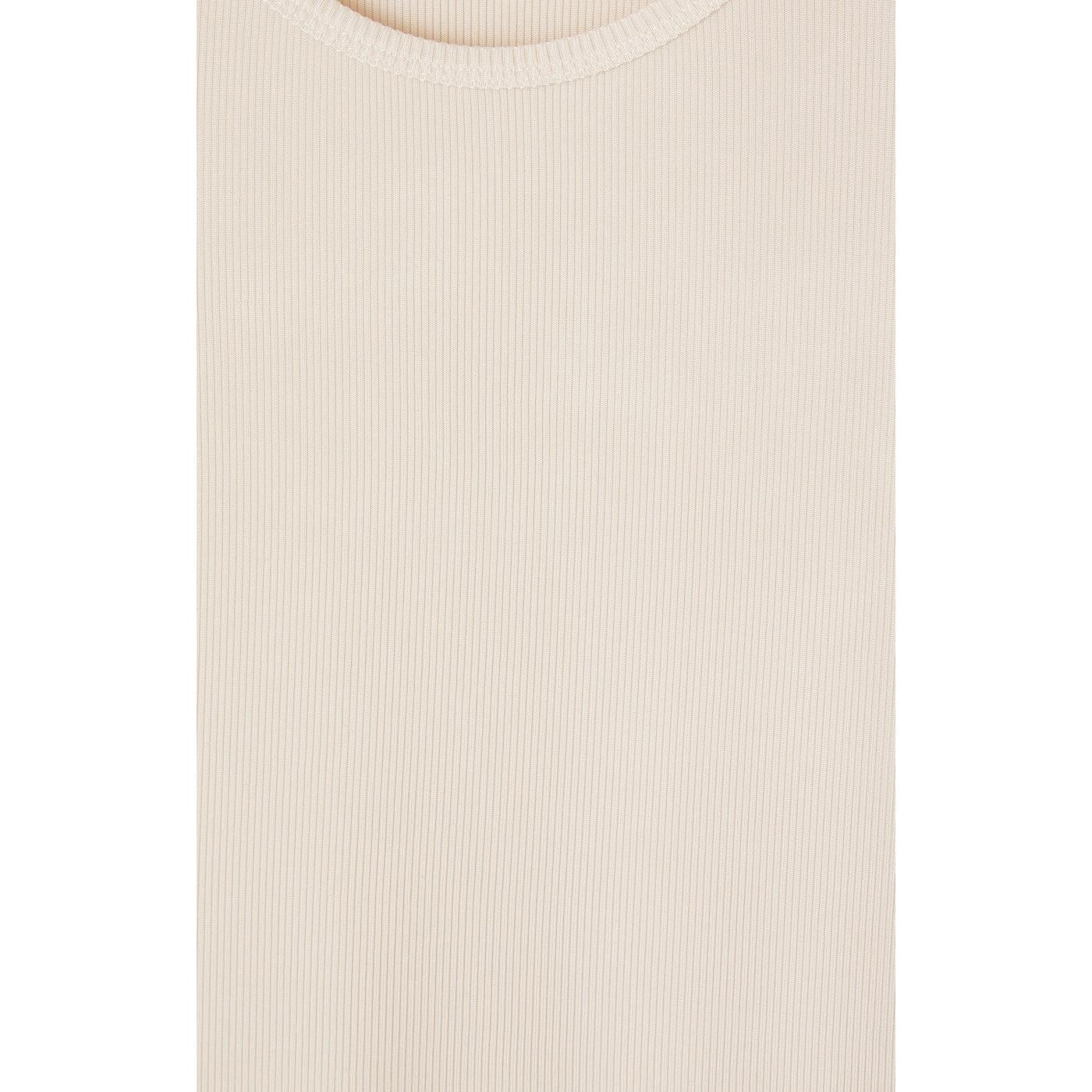 T-Shirt Col Bateau - Creme - Femme