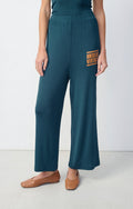 Wide-Leg Jogger - Petrol - Women