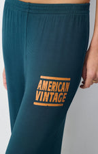 Wide-Leg Jogger - Petrol - Women
