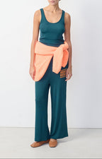 Wide-Leg Jogger - Petrol - Women
