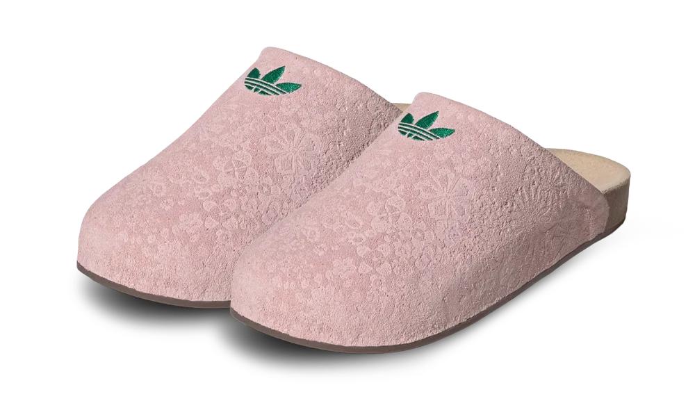 Adidas - Adimule Slides Liberty London Sandy Pink Green - Rose