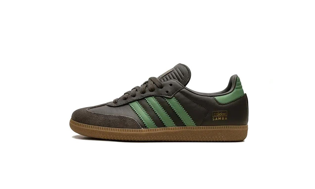 Adidas - Samba Og Shadow Olive Green - Gris