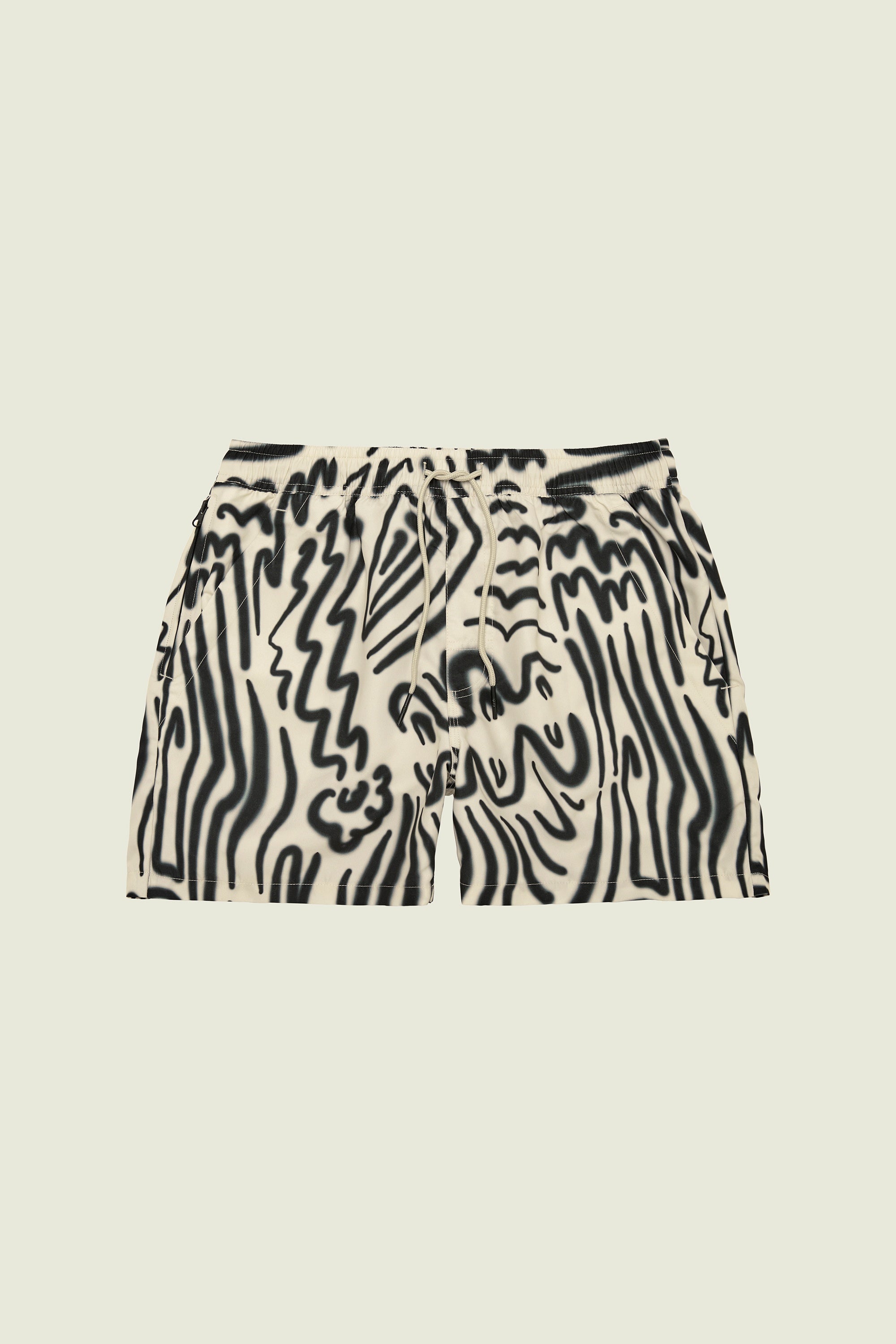 Aerosol Swim Shorts - White