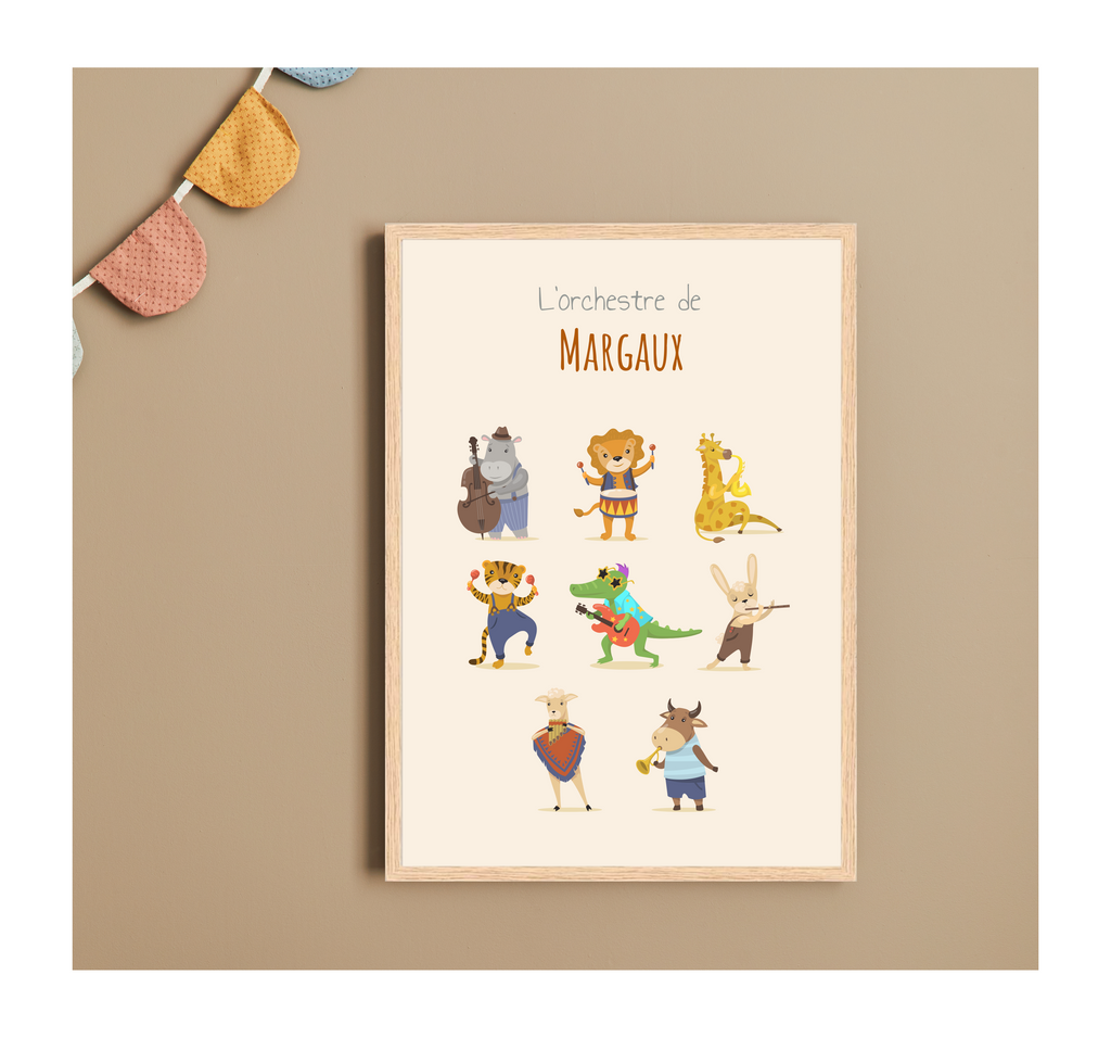 Personalized Posters - The Orchestra