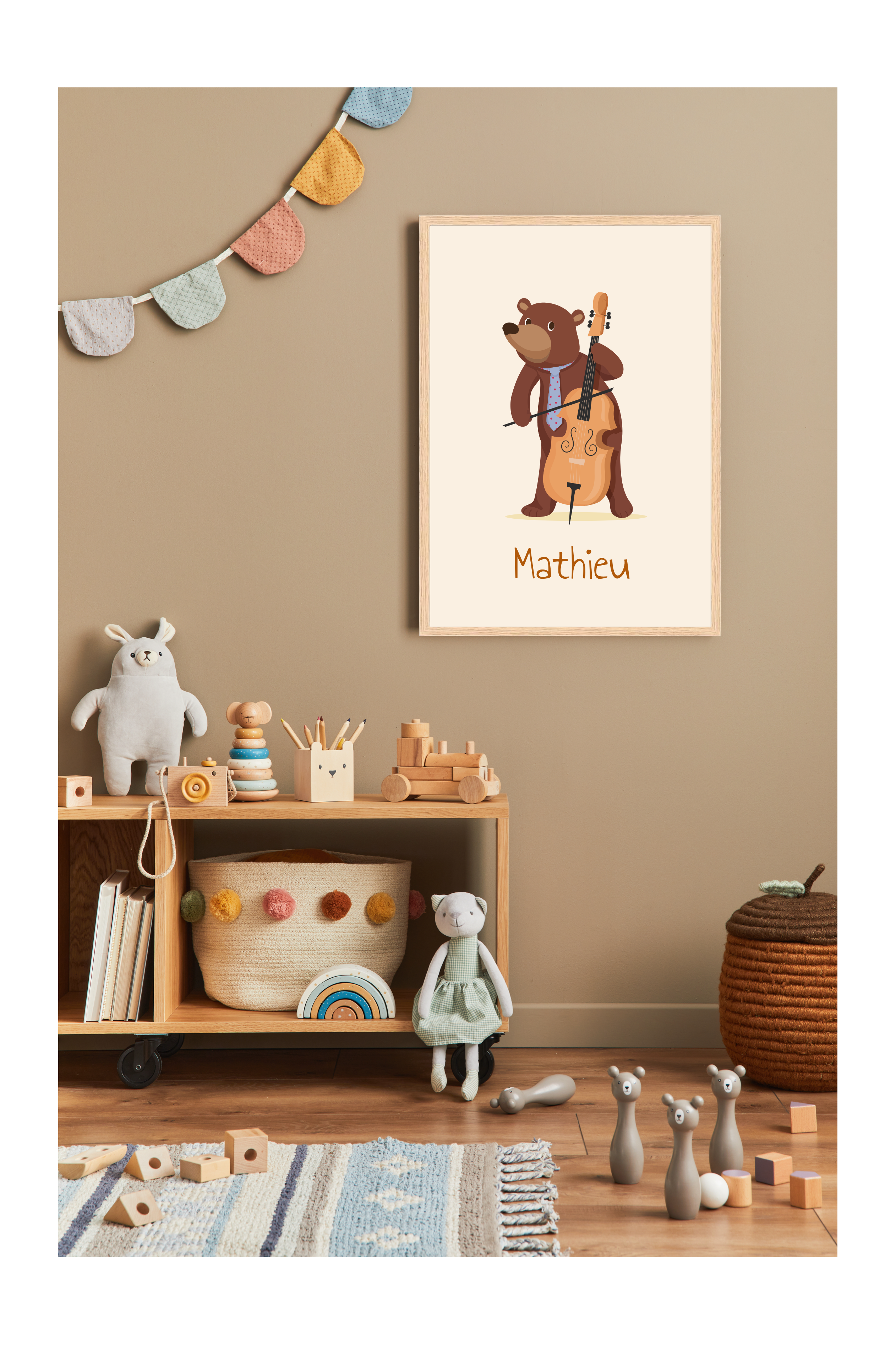Personalized Posters - Musicians Animals