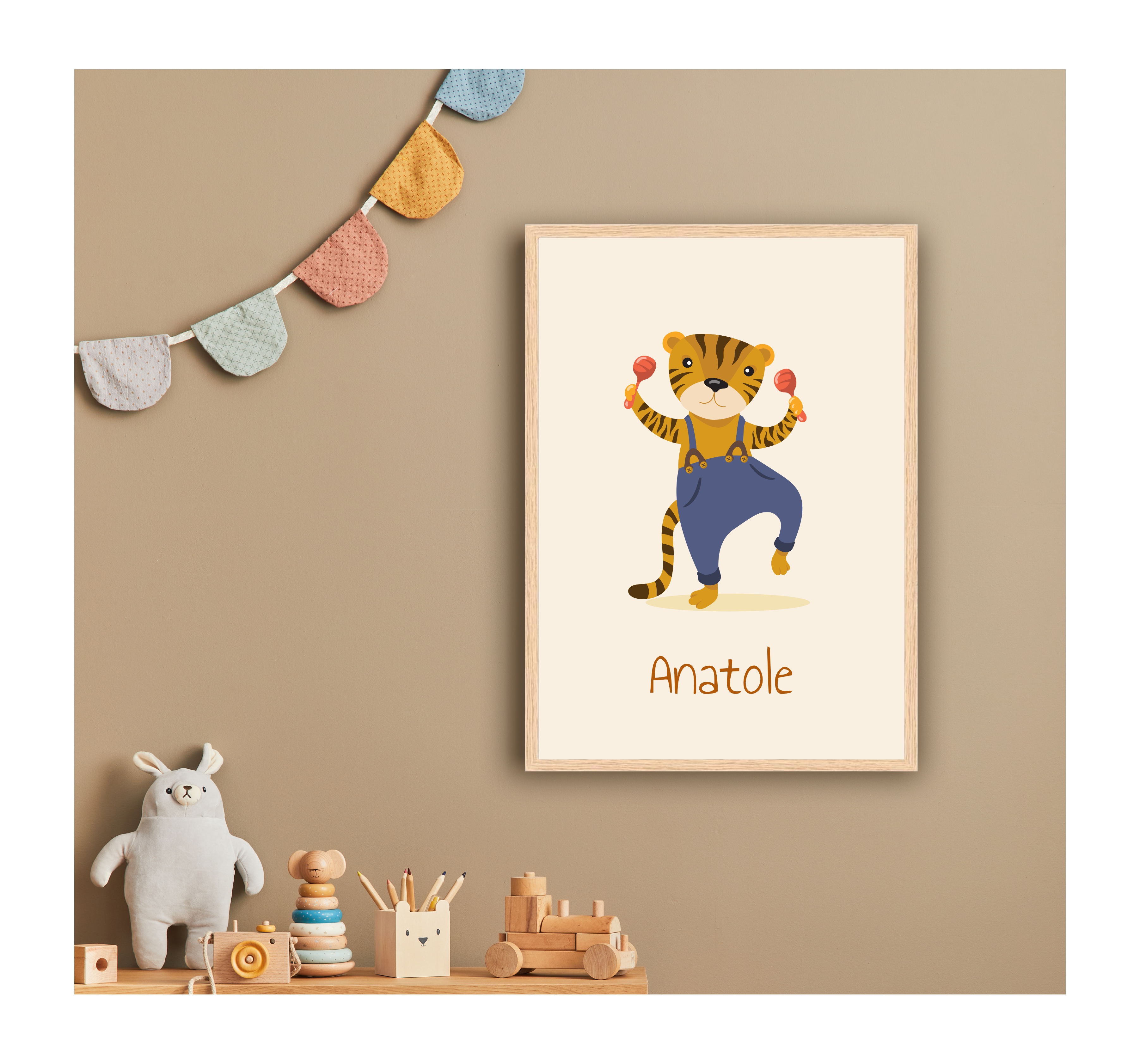 Personalized Posters - Musicians Animals