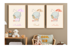 Personalized Posters - Elephants
