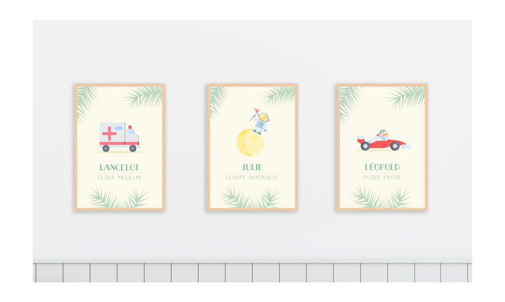 Personalized Posters - Professions