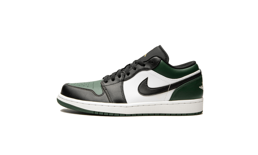 Air Jordan - Air Jordan 1 Low Green Toe - Vert