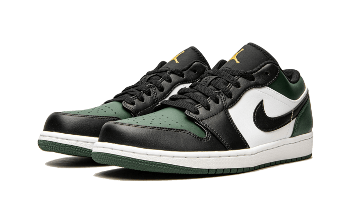 Air Jordan - Air Jordan 1 Low Green Toe - Vert