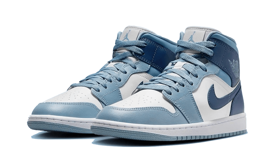 Air Jordan - Air Jordan 1 Mid Blue - Bleu