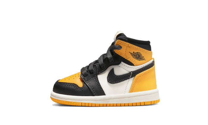 Air Jordan - Air Jordan 1 Retro High Og Yellow Toe Bébé (Td) - Jaune