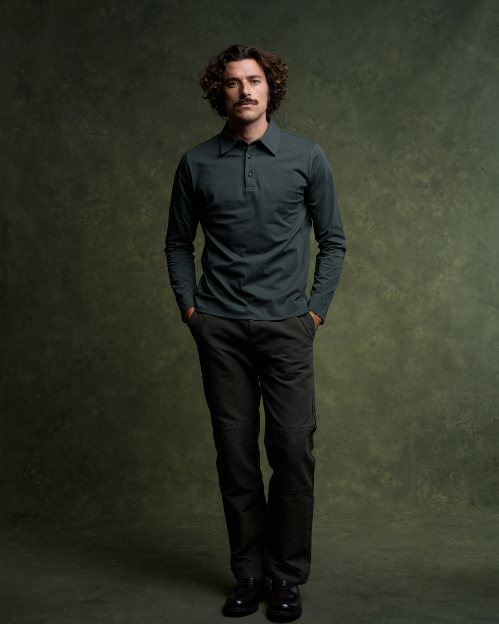 Pantalon Casual Gabin - Vert Chasse