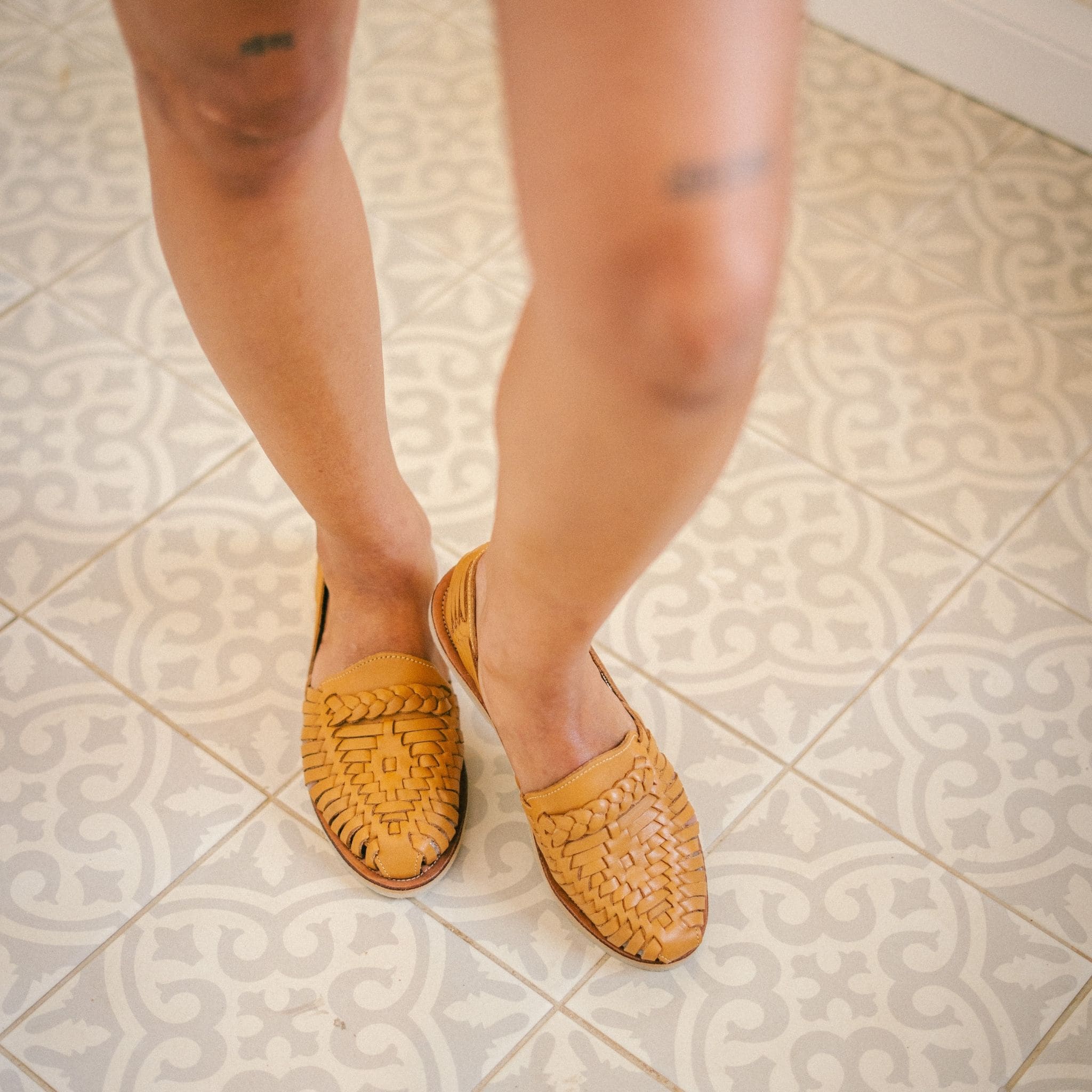 Huaraches Alegre - Camel