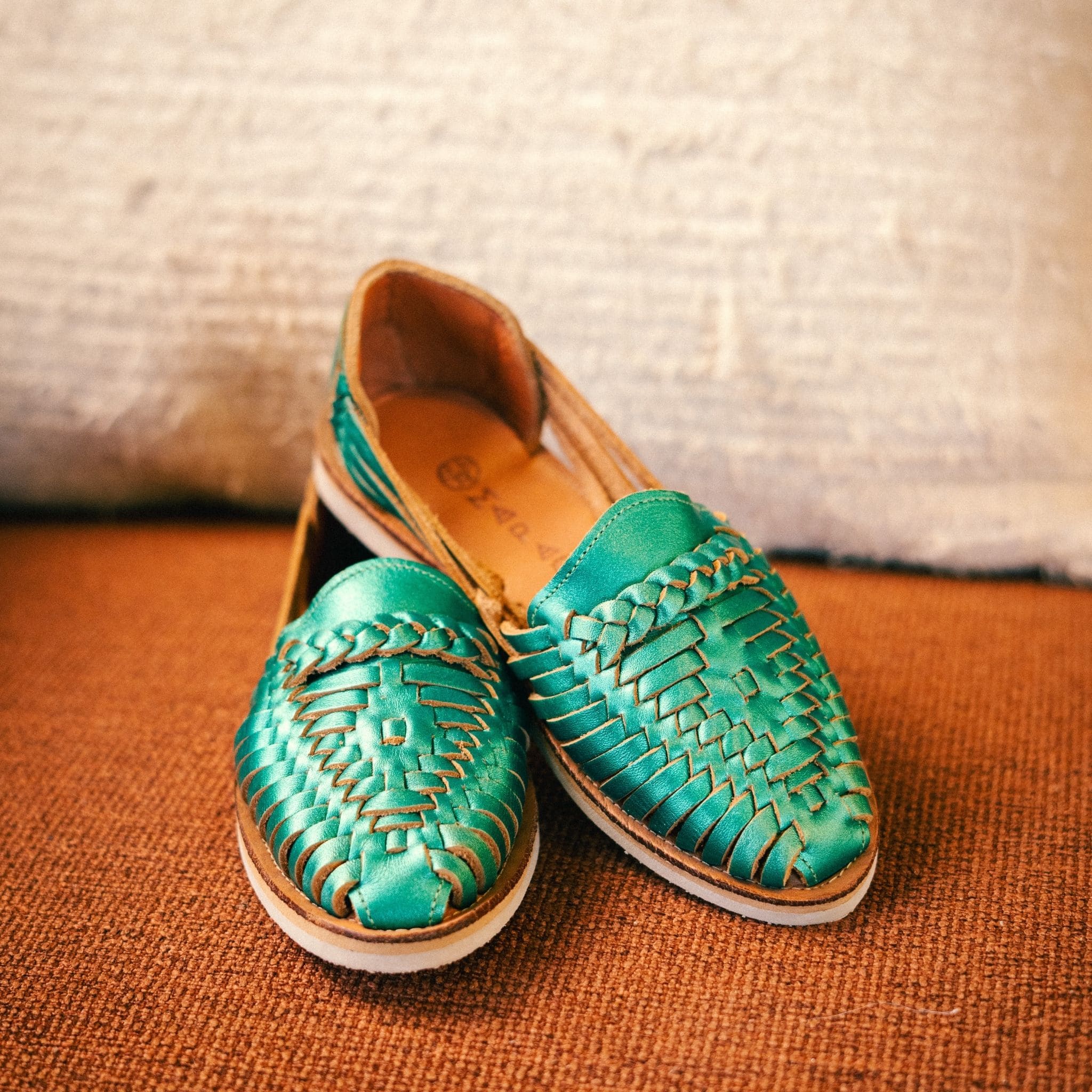 Huaraches Alegre - Verde Esmeralda