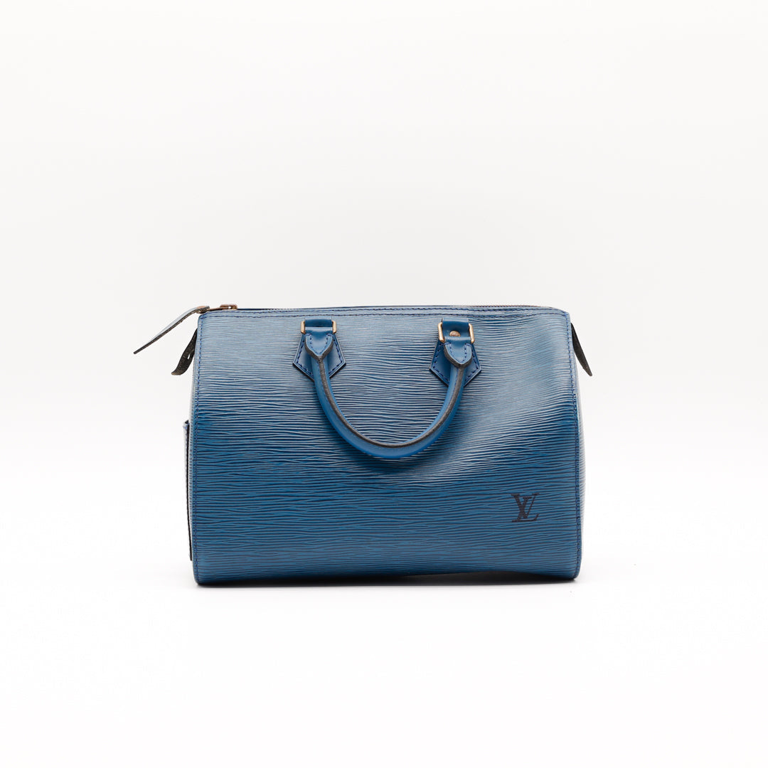Le Speedy 25 Épi Bleu Louis Vuitton