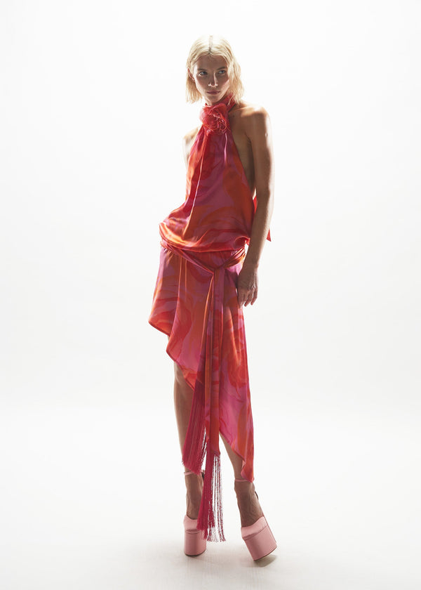 Amos Wild Roses Dress