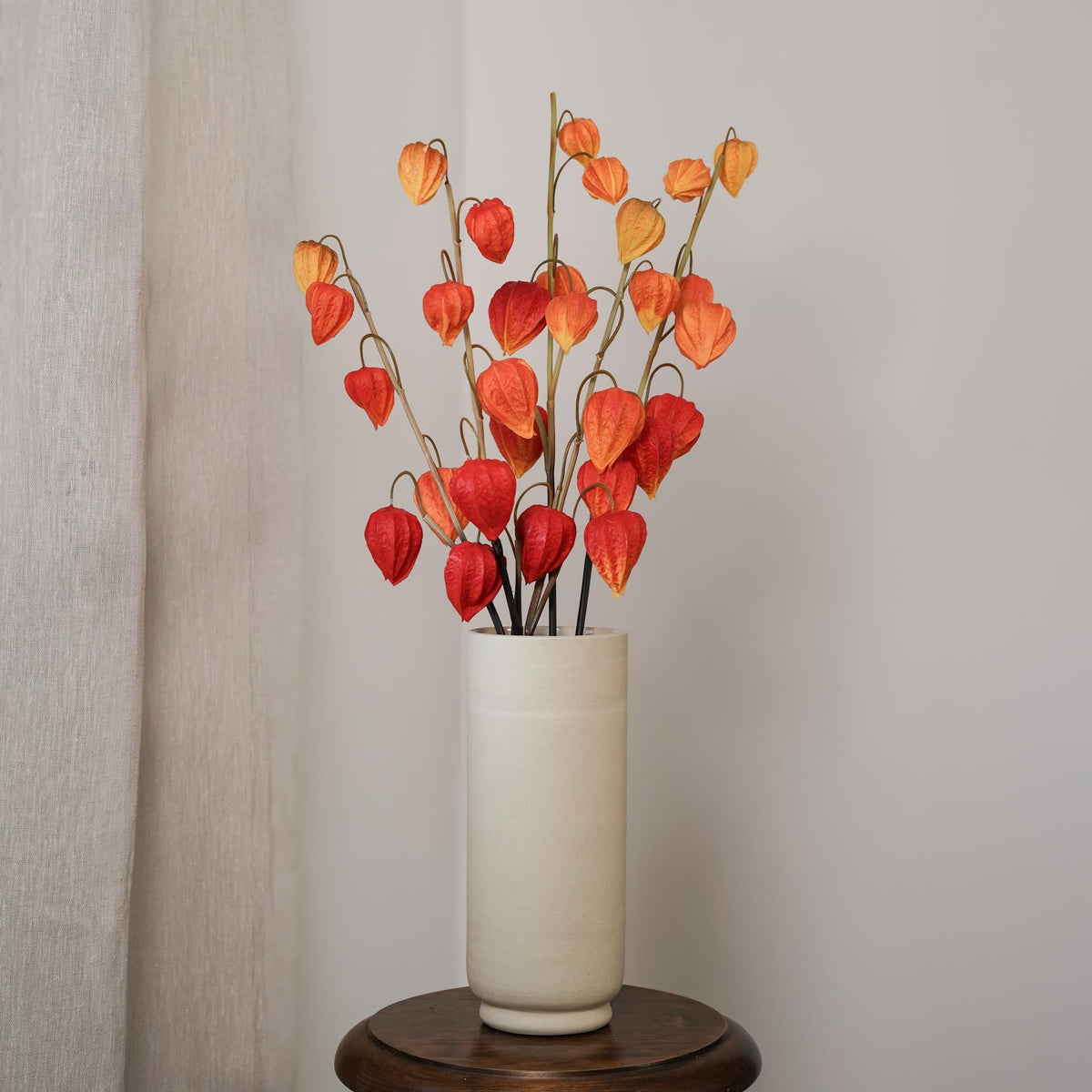 Amour En Cage Artificielle Orange