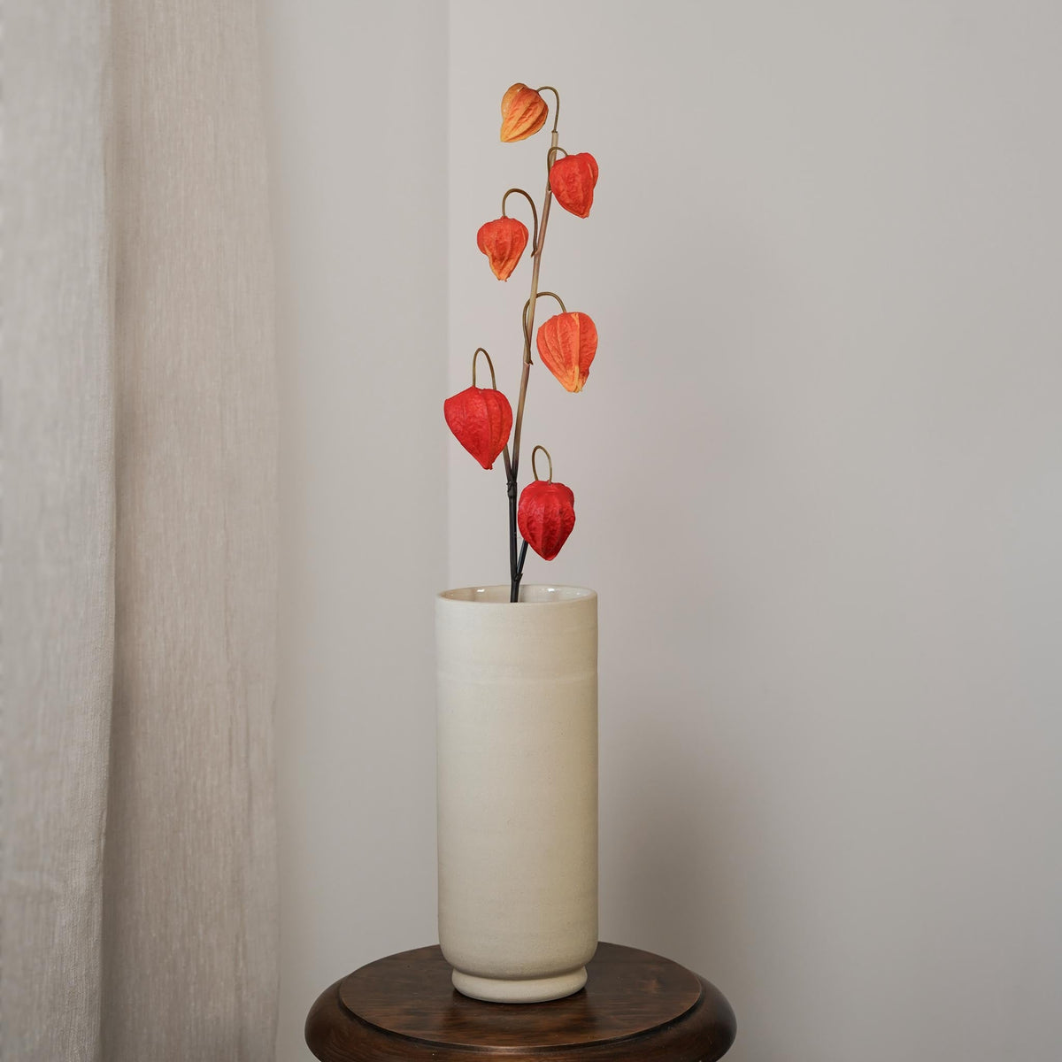 Amour En Cage Artificielle Orange