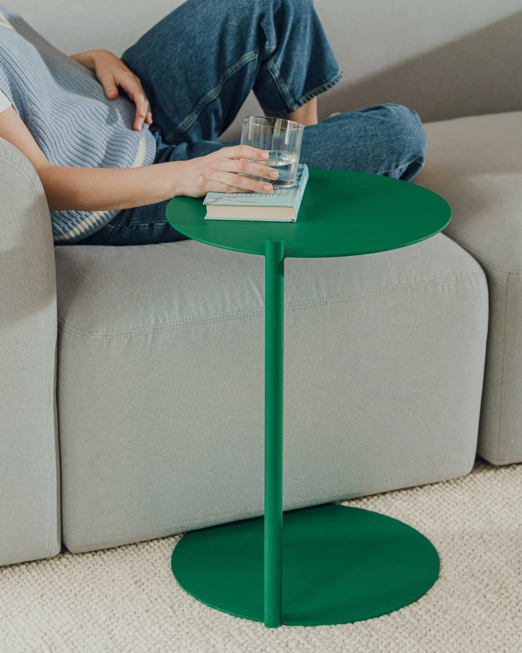 Mesa Auxiliar Ande - Watermelon Green