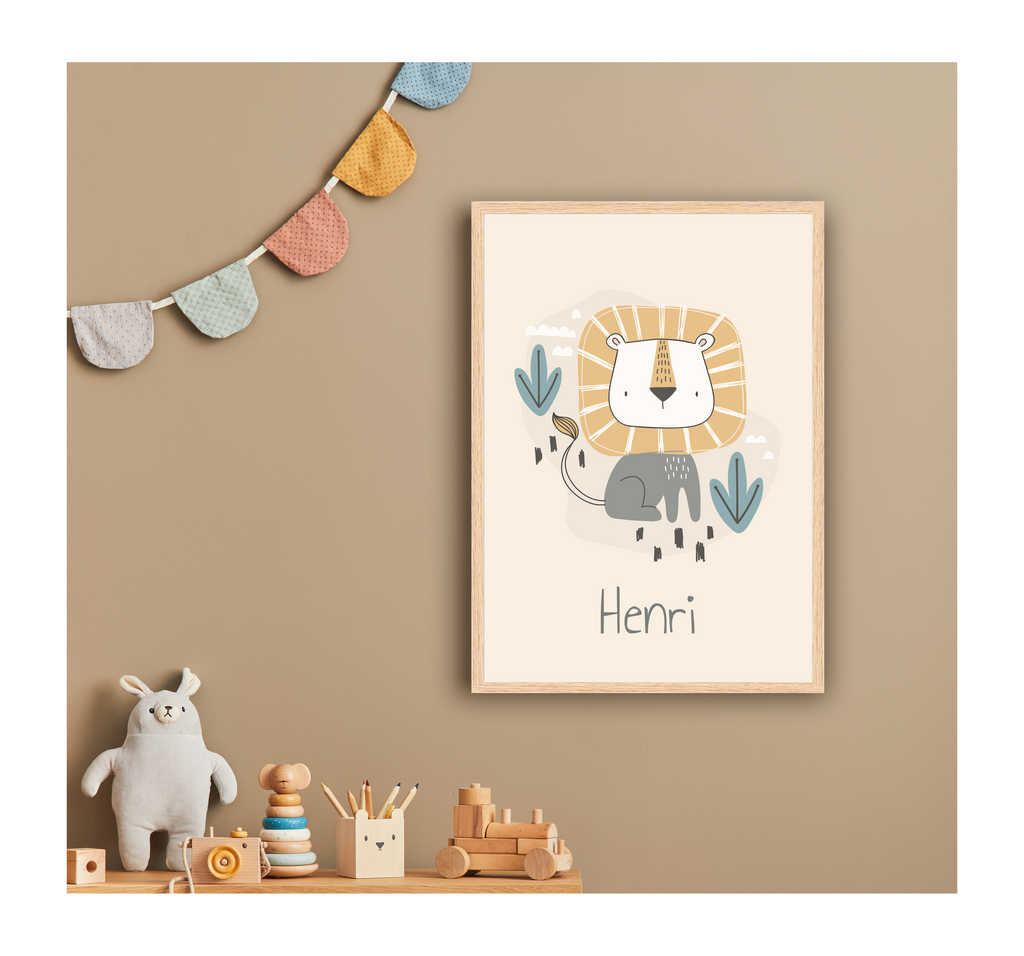 Personalized Posters - Savanna Animals