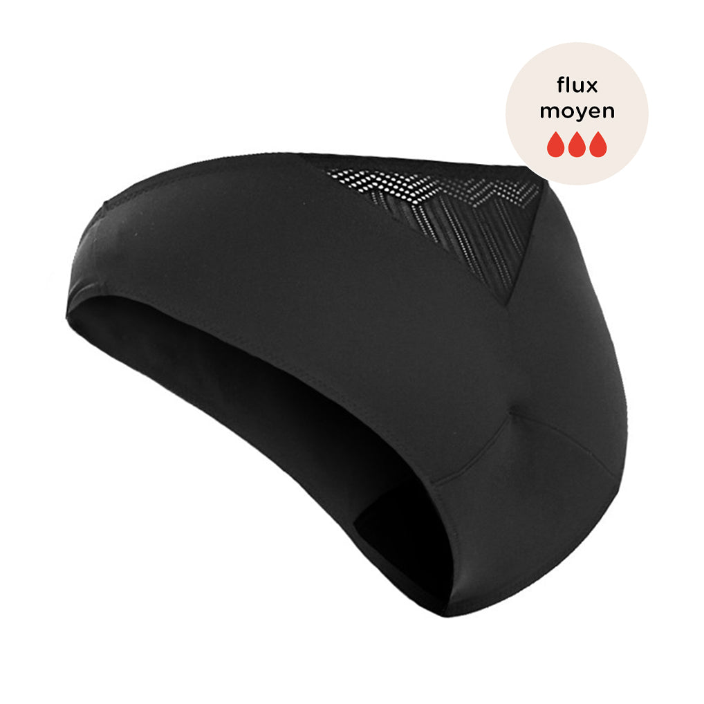 Pack De 2 Culottes Dentelle Anna Flux Moyen - Noir