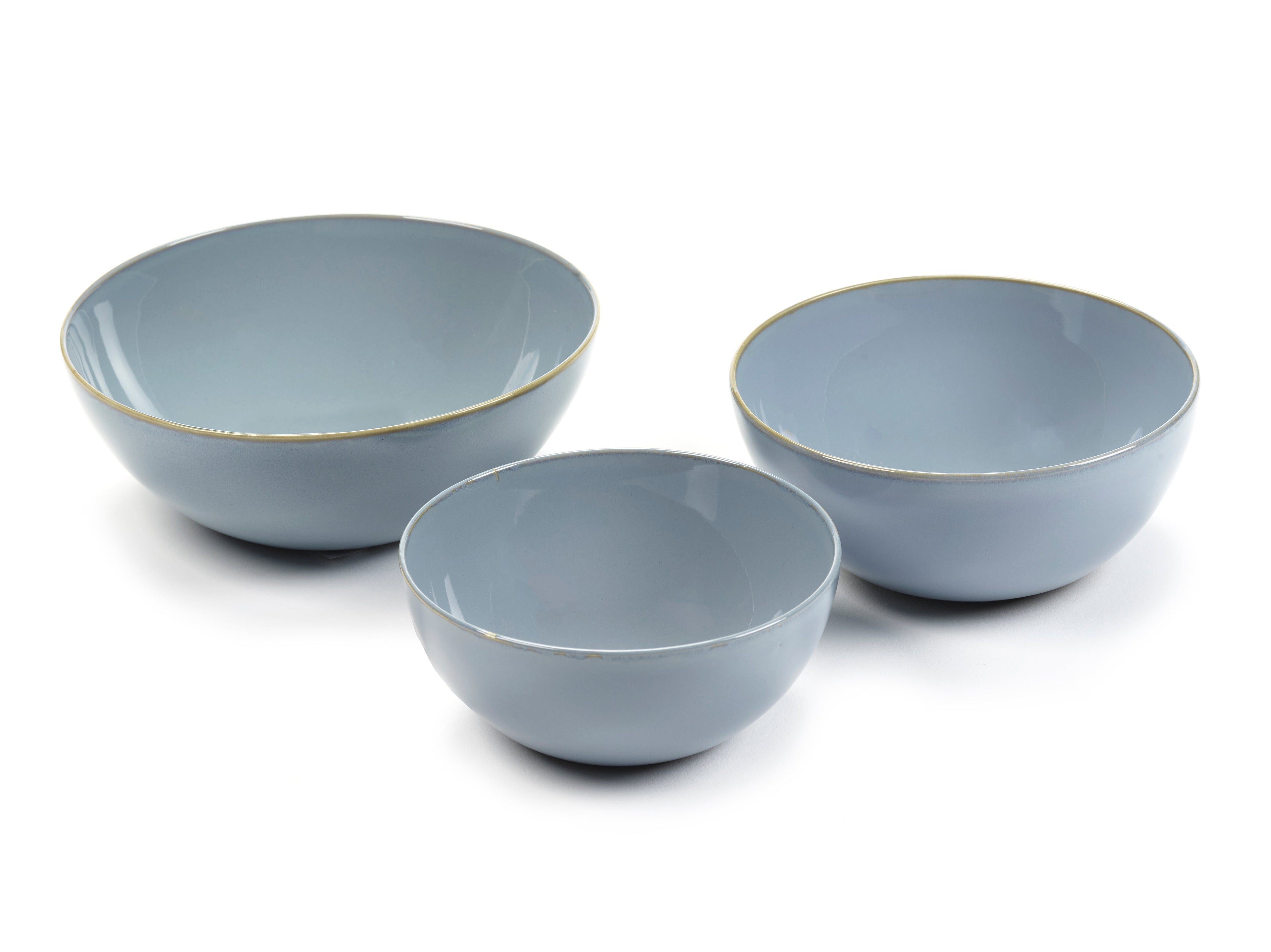 Apero Set 3 Pièces - Smokey - Bleu - By Anita Le Grelle