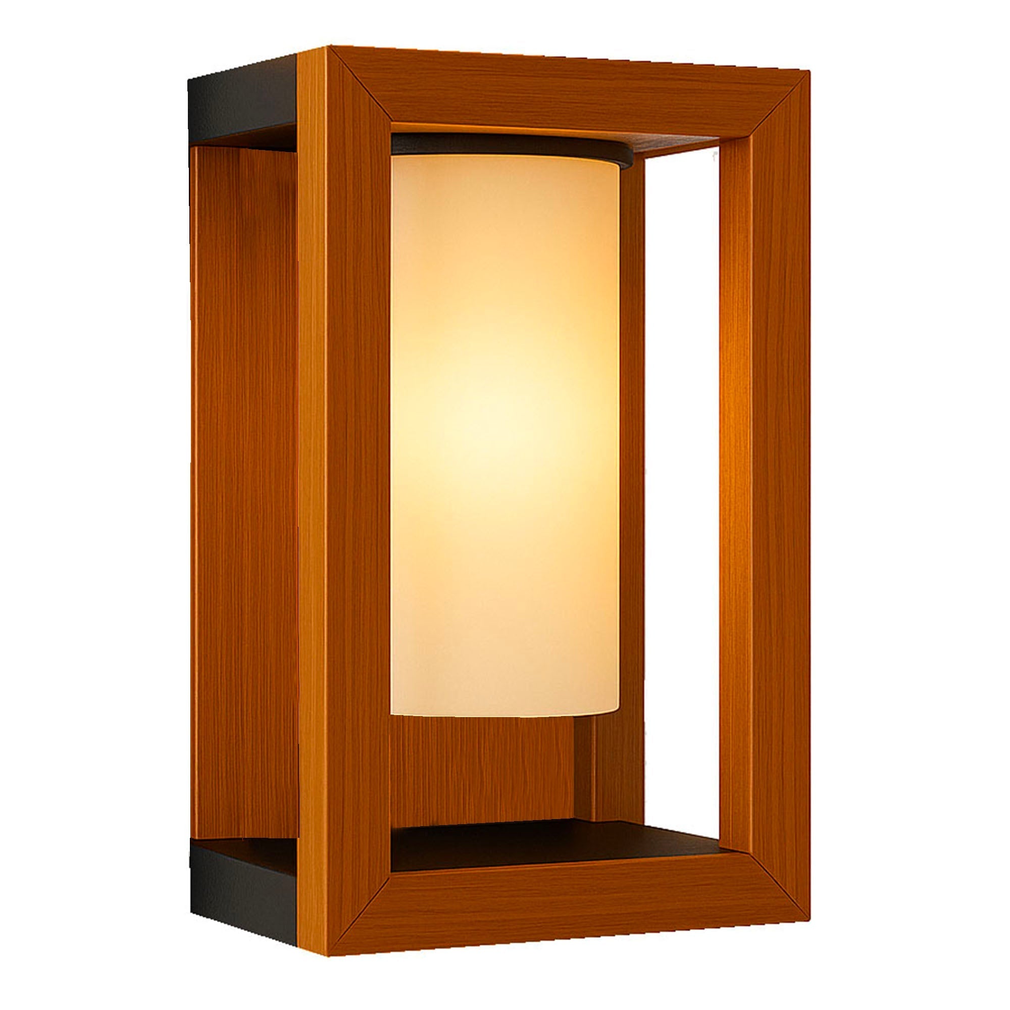 Seraphina - Decorative Solar Wall Lamp - Steel - Brown