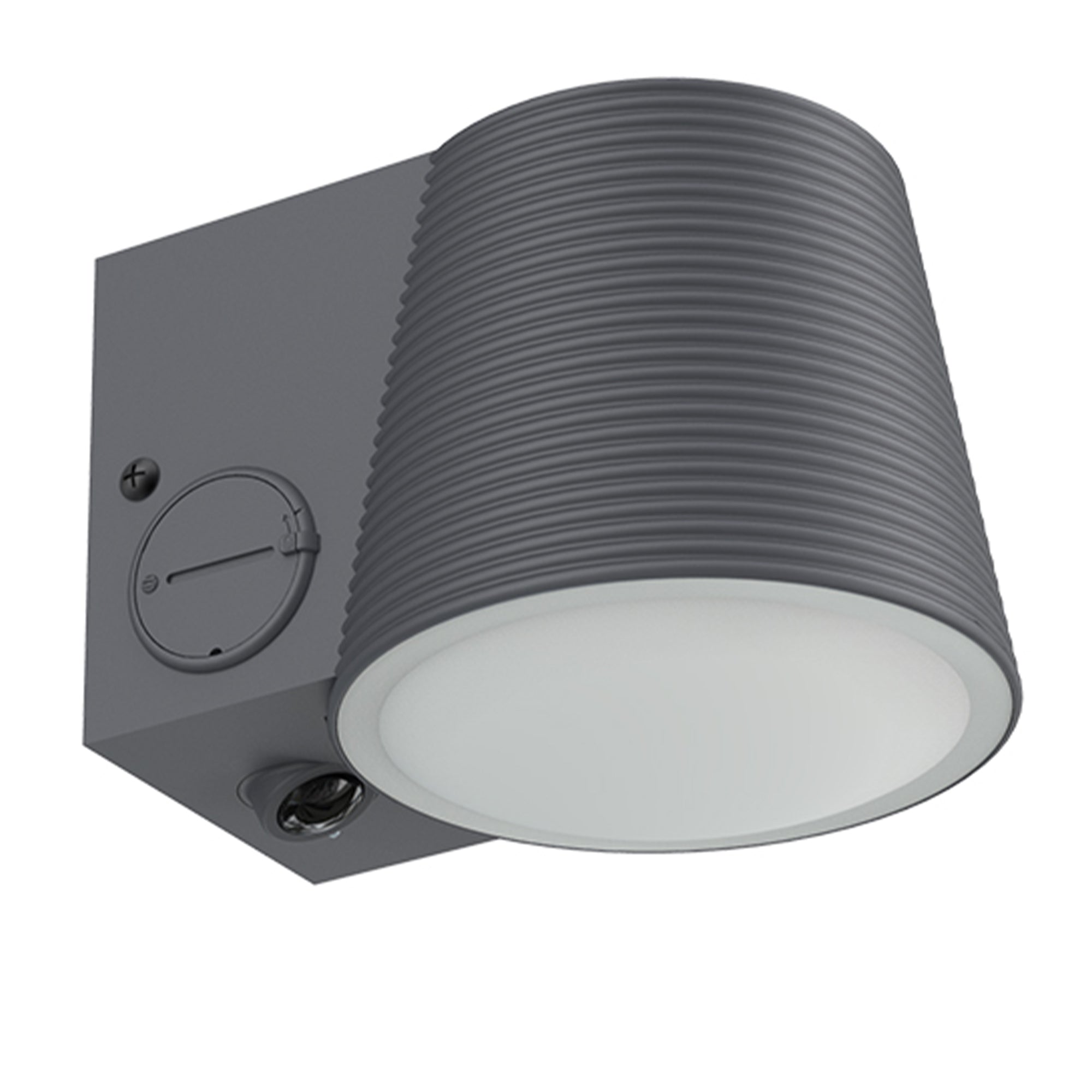 Soline - Aplique Solar Decorativo - Acero - Gris