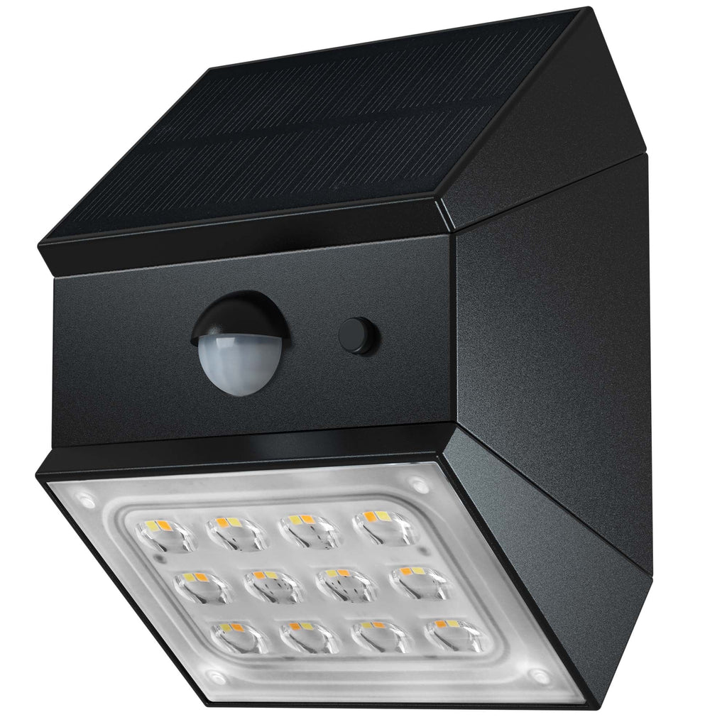 Lumicube - Applique Solaire - Plastique - Noir