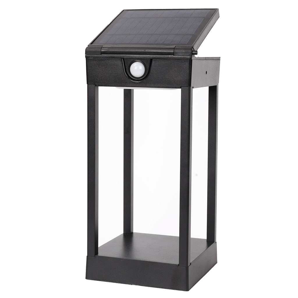 Sunbrik - Aplique Solar Decorativo - Acero - Negro