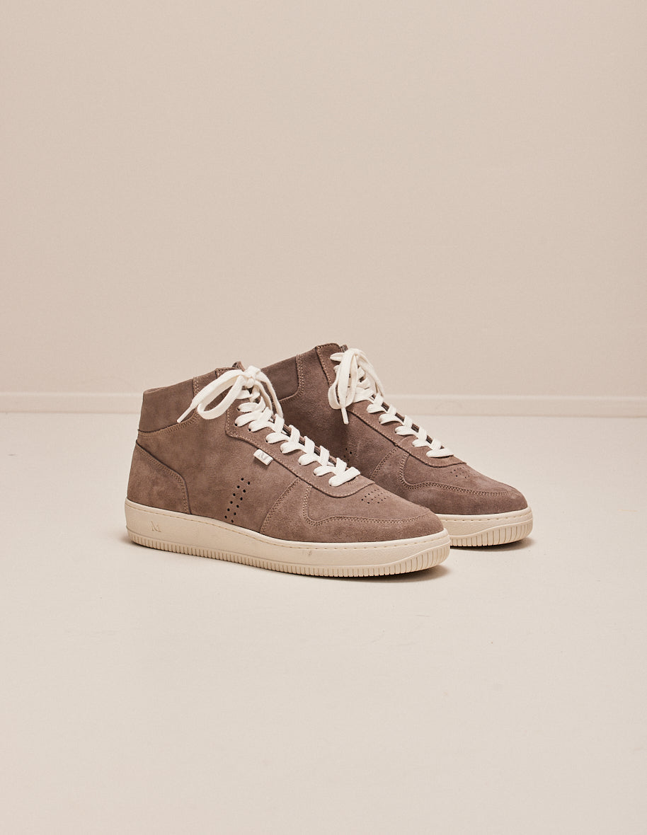 Zapatillas altas Arnaud - Ante gris