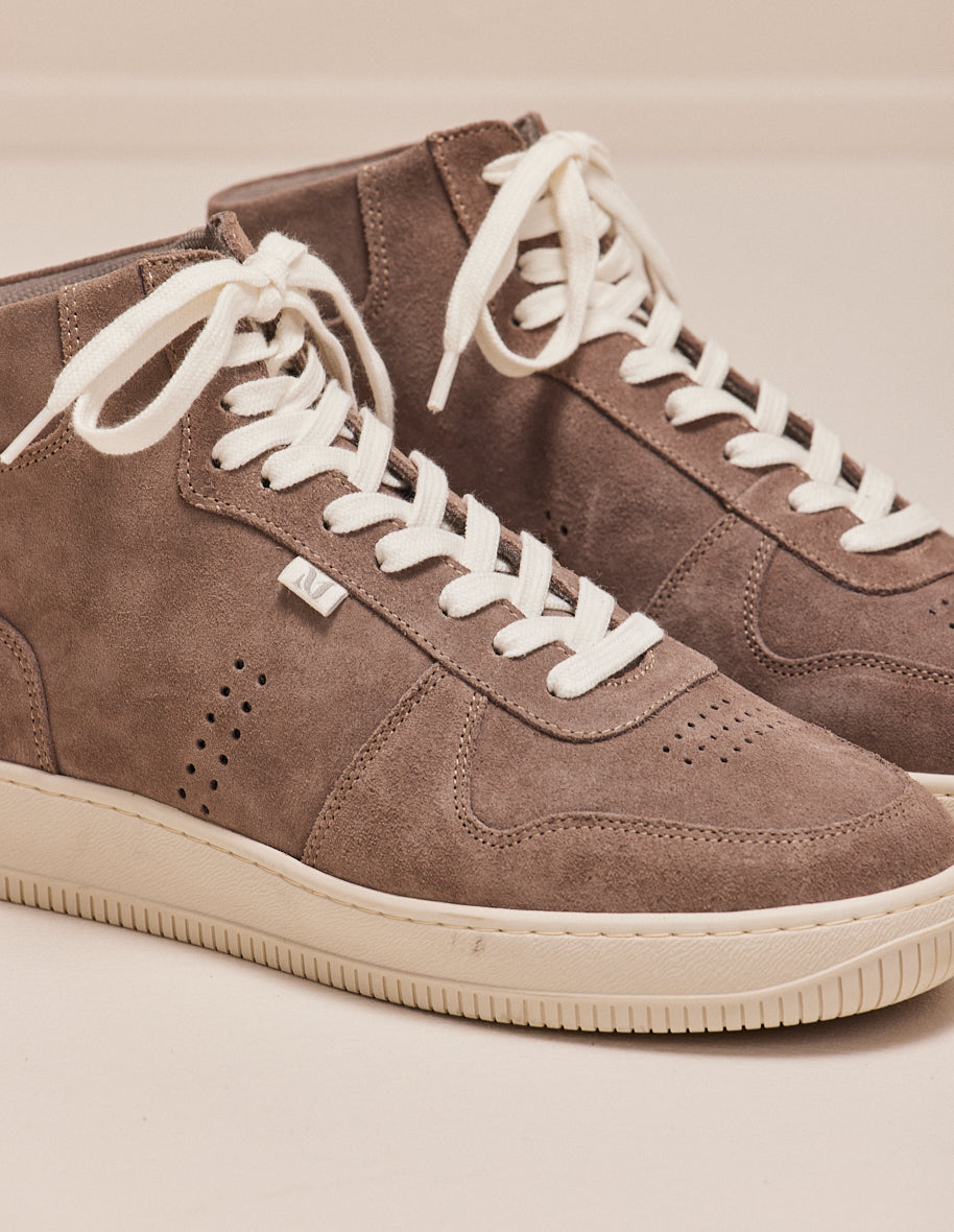 Zapatillas altas Arnaud - Ante gris