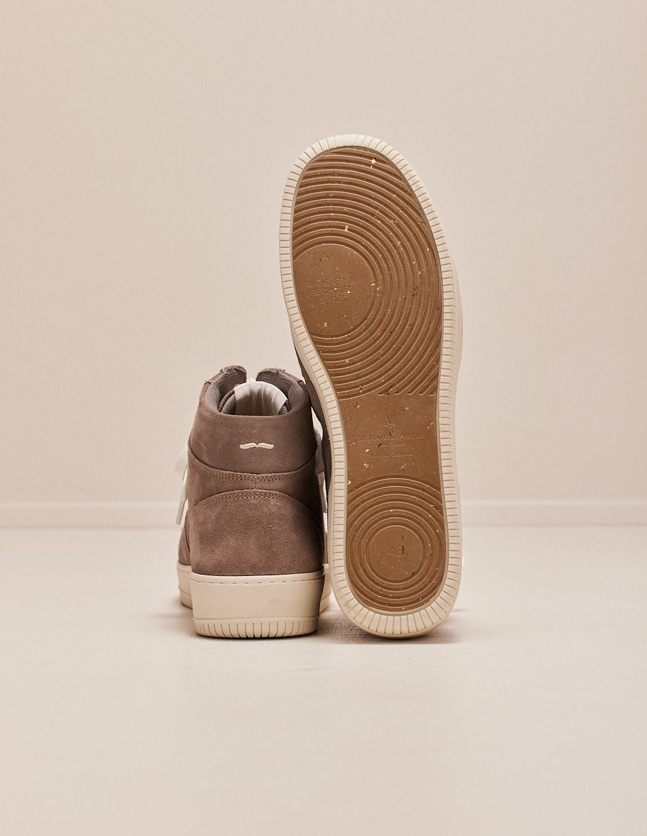 Zapatillas altas Arnaud - Ante gris