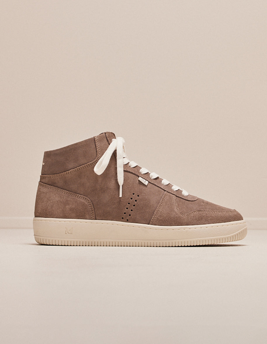 Zapatillas altas Arnaud - Ante gris
