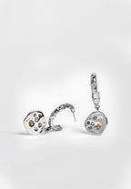 Créoles En Argent Sadie Coin - Argent