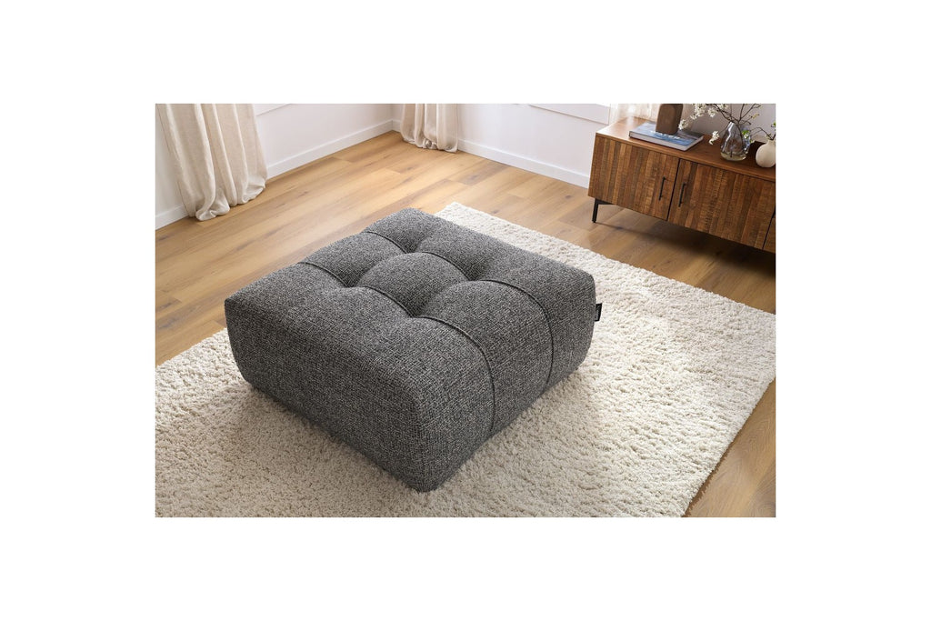 Pouffe - Arsene - Mottled Fabric