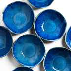 Assiette Creuse Onda - Bleu Abyssal
