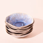 Assiette Creuse Onda - Cobalt Écume