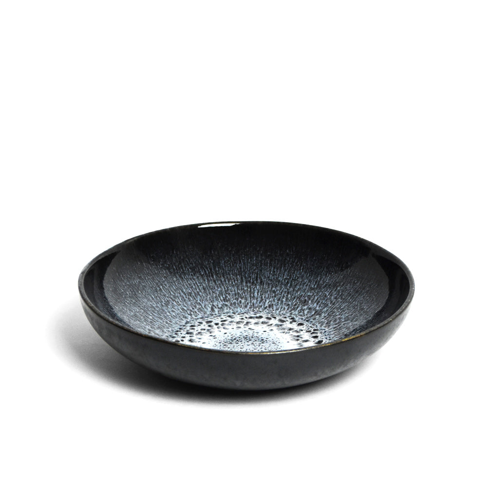 Assiette Creuse - Noir Écume
