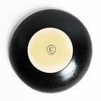Assiette Creuse - Noir Écume