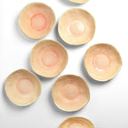 Assiette Creuse Onda - Corail Doré